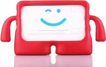 Heptek İletişim Çocuklara Özel Kılıf Kırmızı iPad Mini 4 / 5 Uyumlu Silikon Tablet Kılıfı