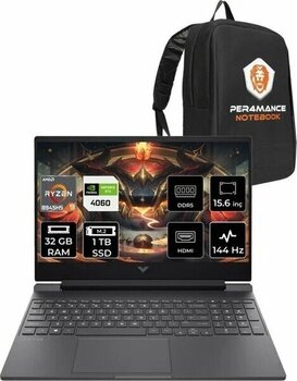 HP Victus 15 AMD Ryzen 9 8945HS 32GB 1TB SSD RTX4060/8GB 15.6" FHD 144Hz FreeDOS Taşınabilir Bilgisayar