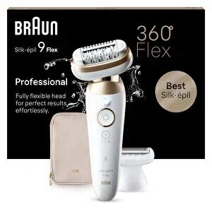Braun Silk-épil 9 Flex Beyaz Epilatör