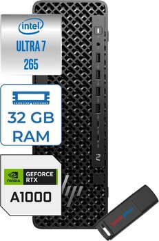 Hp Z2 Sff G1ı Intel Core Ultra 7 265 5.3 Ghz 32Gb 512Gb Ssd 8Gb/Rtxa1000 Freedos 400W Iş Istasyonu B76shetf09 + Zettausb