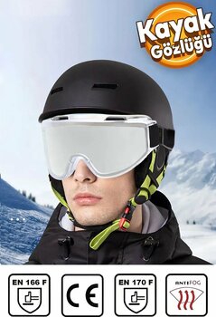 Badem10 Şeffaf Kayak Gözlüğü