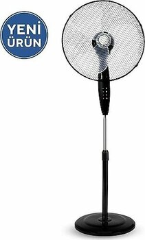 Kumtel KTF-320 45 W Siyah Yer Tipi Vantilatör