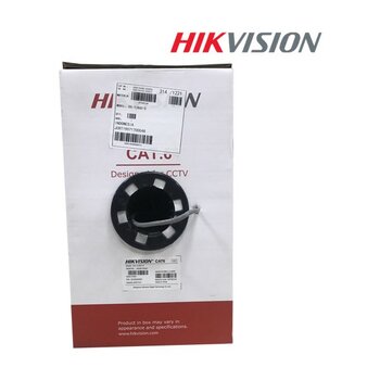 Hıkvısıon DS-1LN6U-G 305 mt U/utp Cat6 Yanmaz Kablo Gri 23 Awg