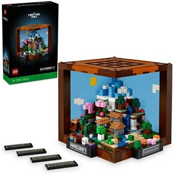 LEGO ® Minecraft® Eşya Yapma Masası 21265 - 18+ Yaratıcı Model Yapım Seti (1195PARÇA)