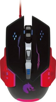 PoloSmart PGM03 Siyah-Kırmızı Kablolu Mouse