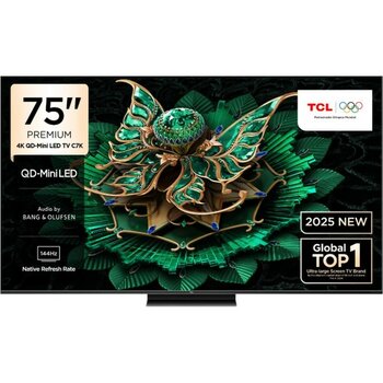 TCL 75C7K 75'' 190 Ekran Uydu Alıcılı 4K Ultra HD MiniLED Google TV