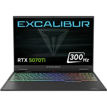 Casper Excalibur G920 i9-14900HX 64GB 2TB + 2TB RTX5070Ti 12GB 300HZ 16" Freedos Gaming Laptop G920.1490-ENP0X-E - 4 TB - 64 GB