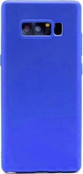Samsung Galaxy Note 8 Kılıf Esneyebilen Şık Sofina Silikon Kapak - Lacivert