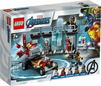 LEGO Iron Man Cephaneliği 76167 +7 Yaş 258 Parça Marvel Oyuncak Seti