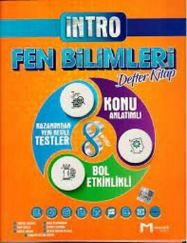 Mozaik Yayınları 8.Sınıf LGS Fen Bilimleri İntro Defter Kitap