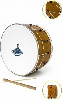 Yankı Cd-51 Profesyonel Asma Davul 51 cm Ipli Boncuklu Akort Özellikli (Tokmak ve Çubuk Hediyeli)