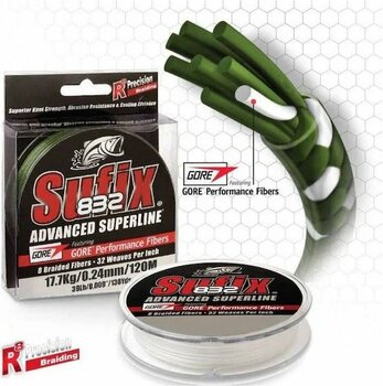 Sufix 832 Advanced 0.42 Mm 100m Ghost 8 Kat İp Misina 39kg Çeker