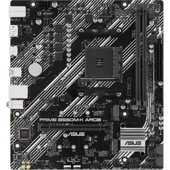 Asus Prıme B550M-K Argb B550 Ddr4 Usb3.2 M.2 Dp/hdmı Pcı 4.0 Am4 Anakart