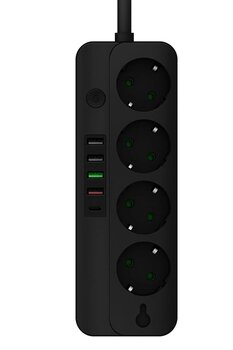 CVS Dn 9274 Akım Korumalı 4'lı Priz, 5'lü Usb Priz