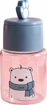 Dake Su Şişesi Mini Çocuk Su Şişesi-Ayı (Yurt Dışından) - Mavi - Matara Suluk - 290 ml