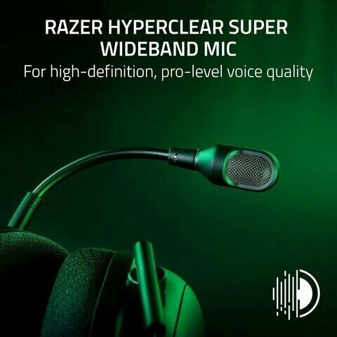 Razer BlackShark V2 Pro 2023 Kablosuz Bluetooth / Wireless Mikrofonlu Siyah Kulaklık