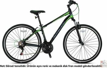 Kron Tx 75 Siyah - Füme - Yeşil Trekking Bisiklet