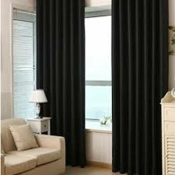 Siyah Işık Geçirmez Blackout Karartma Perde - 500 x 200 cm