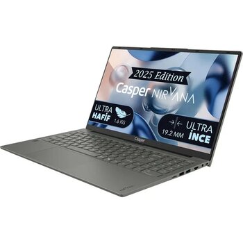Casper Nirvana X600.7430-BV00X-G-F-CANEX16 Amd Ryzen 5-7430U 16GB Ram 500GB Nvme SSD 15,6 " Freedos Taşınabilir Bilgisayar + Excalibur 15.6"-16"