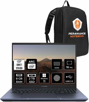 ASUS Expertbook B5 i7 1260P 8GB DDR5 2TB SSD Arc A350M/4GB 16" 4K OLED W11H Dizüstü Bilgisayar