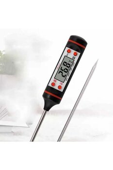 Jet's Home Dijital Isı Termometresi Fırın Termometre Mama Termometre Sıvı Termometresi