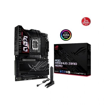 Asus Rog Maxımus Z890 Hero Wıfı7 Ddr5 Hdmı-usbc Pcıe 5.0 1851p Atx