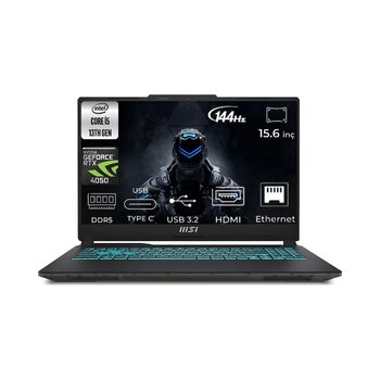 Msi Cyborg 15 A13ve-1252xtr-049 I5-13420h 24 Gb 4 Tb Ssd Rtx4050 15.6" W11p Dizüstü Bilgisayar