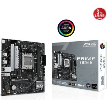 Asus Prıme B650M-R 2xddr5 HDMI 2xm.2 Am5 Anakart