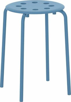 IKEA tabure, mavi, 45 cm