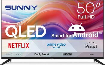 Sunny SN50QFPRL-A14S Full HD 50" 127 Ekran Uydu Alıcılı Google Smart QLED TV