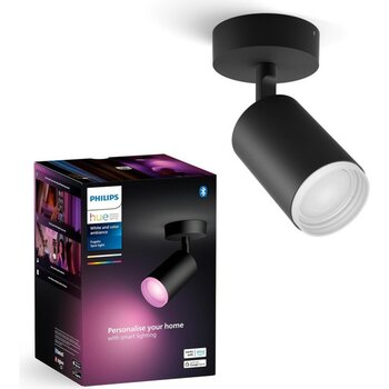 Philips Hue Fugato Akıllı LED Spot Lamba 1X4.2W (Siyah) V2 - RGB - 1 - 10 W