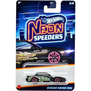 Hot Wheels Neon Speeders Nissan Silvia S13 Model Arabası