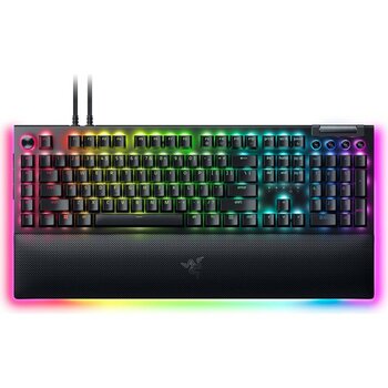Razer Blackwidow V4 Pro (Yeşil Anahtar) - Mekanik Oyun Klavyesi (Tıklamalı Mekanik Anahtarlar, Komut