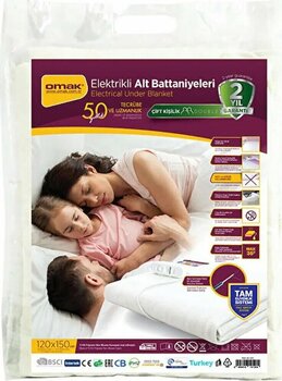 King Cotton Omak Elektrikli Battaniye 120 x 150 cm