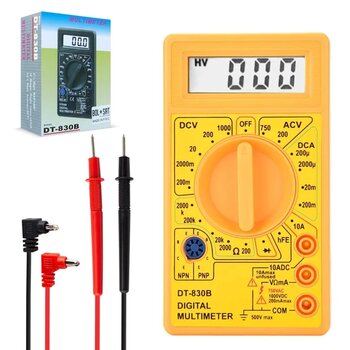 Dt-830B Multimetre Ölçü Aleti Dijital Voltmetre