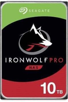 Seagate 10tb Ironwolf Pro 7200rpm 256mb Nas St10000ne000
