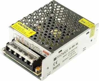 12v- 10 Amper Ip 20 Kalin Kasa 10 Amper Metal Trafo