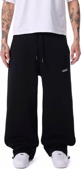 Kışlık VOID Siyah Premium Ayarlanabilir Paça Oversize Eşofman Altı - XS - Siyah