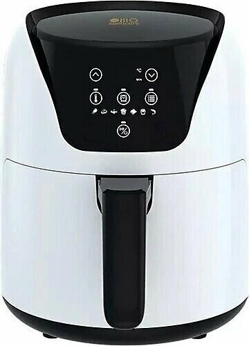 Silencare AF40D01 5 lt 1500 W Beyaz Airfryer Yağsız Fritöz