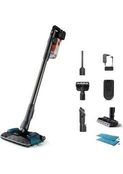 Philips Aqua Plus 8000 Serisi Kablosuz Dikey Süpürge XC8054/01 25 V Güç Değeri ile Islak Kuru Temizlik