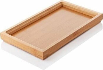 Bambu Tepsi Küçük Boy 25 15cm Servis Sunum Tepsi