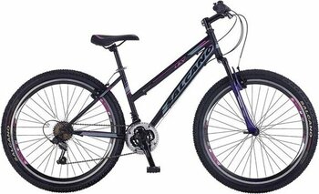 Salcano Lily 26 Jant Lady 21 Vites V Fren 16 Kadro Kız Çocuk Bisikleti Siyah-Mor