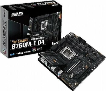 Asus Tuf Gaming B760M-E D4 Intel B760 DDR4 Anakart