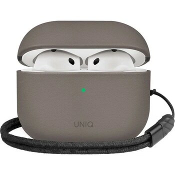 UNIQ Lyden DS Serisi Gri Airpods 4 (4.nesil) Uyumlu Kulaklık Kılıfı