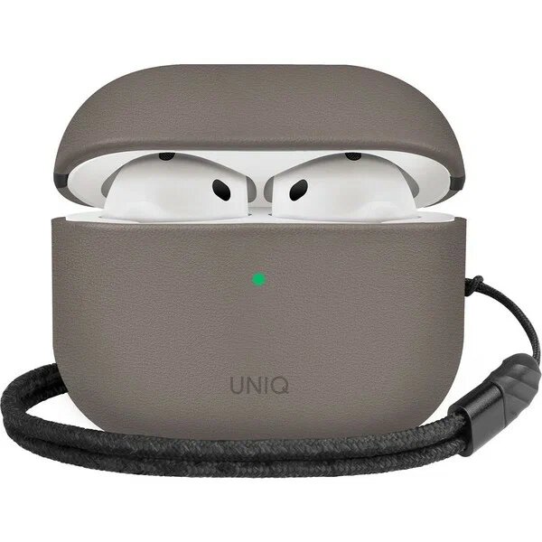 UNIQ Lyden DS Serisi Gri Airpods 4 (4.nesil) Uyumlu Kulaklık Kılıfı