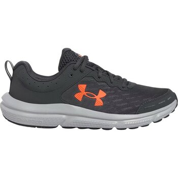 Under Armour Charged Assert 10 Ayakkabı Gri Turuncu - Çok Renkli