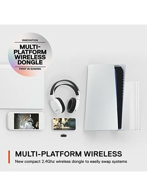 SteelSeries Arctis 7 Plus Beyaz Kablosuz Kulak Üstü