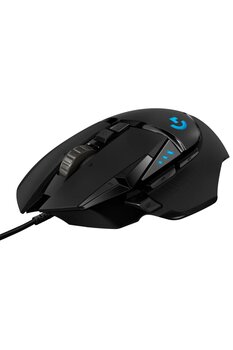 logitech G G502 HERO LIGHTSYNC 25.600 DPI Yüksek Performanslı Kablolu Oyuncu Mouse - Siyah