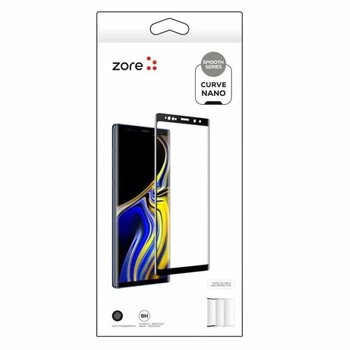 Zore 3D Short Curve Nano Siyah Samsung Galaxy Note 9 Ekran Koruyucu