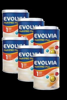 Evolvia NutriPRO Plus 1 Bebek Sütü Yenilenen Formül 400 Gr 6 Adet